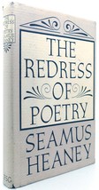 Seamus Heaney The Redress Of Poetry 1st Edition 1st Printing - £66.48 GBP