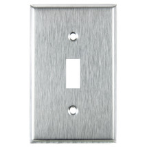 Wall Switch Plate Outlet Cover Toggle Duplex Rocker - Steel  US!!! - £12.78 GBP