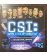 CSI Crime Investigation 750 Pc Mystery Puzzle - Stabbing Pain-  CBS w/ U... - $22.49 CAD