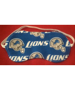 New  Detroit Lions SLEEP MASK Eye Sleepwear Bedroom Nfl Football Clothes - $13.99