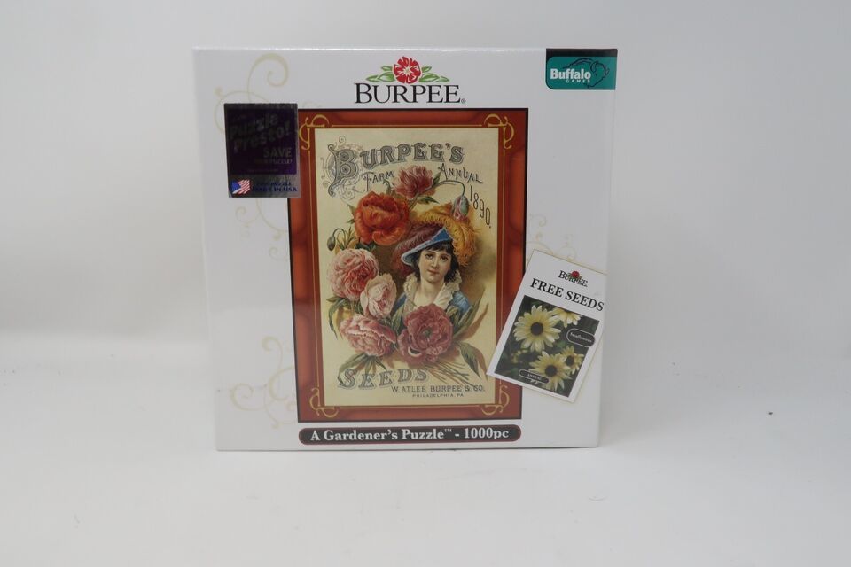 Buffalo Games -Burpee A Gardener's Puzzle- Jigsaw Puzzle 1000 pc - $10.39