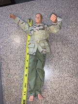 Vintage GI JOE Military 1996 Pawtucket  11” Inch  Action Figure War Soldier man - £13.16 GBP