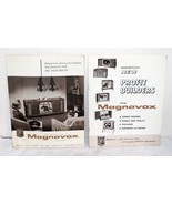 2 Vintage Magnavox TV Sales Brochure Catalogs ~ 1963 1964 w/ Prices - $136.53 CAD