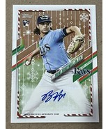 2021 Topps Holiday Auto #WHA-BHO Brent Honeywell Jr. RC Rookie Card SN 0... - £4.93 GBP