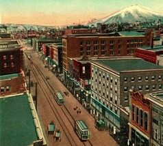 Vtg Postcard 1910s Butte Montana MT Looking West over Business Disctrict UNP - £2.28 GBP