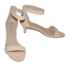 Dream Pairs Fiona Heels Dress Sandal Women Shoe Size 9.5 Nude Nubuck - £14.43 GBP