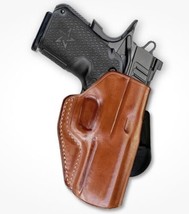 Fits Sti Staccato C 2011 Com 9mm 3.9”Bull Barrel Paddle Holster Open Top... - $65.99