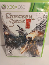Microsoft Xbox 360 Dungeon Siege 3 III 2011 CIB Complete Tested XB360 - £10.55 GBP