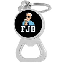 Ice Cream Biden FJB Bottle Opener Keychain - Metal Beer Bar Tool Key Ring - $10.77