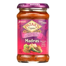 Pataks Curry Paste - Concentrated - Madras - Medium - 10 Oz - Case Of 6 - $56.44