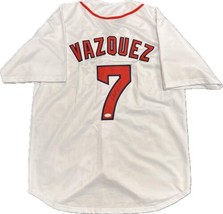 Christian Vazquez signed jersey JSA Boston Red Sox Autographed - £78.09 GBP