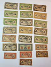 22 Vintage 1930s Mutual Profit Sharing Coupons Cigar Store New York City Coupons - £47.62 GBP
