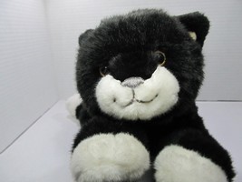 Gund 10” Black Cat Scoopers Kitty Kitten 11053 Stuffed Animal Plush Realistic - £14.77 GBP