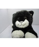 Gund 10” Black Cat Scoopers Kitty Kitten 11053 Stuffed Animal Plush Real... - £14.77 GBP