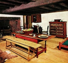 Henry Francis Du Pont Museum 17th Century Room Winterthur DE Postcard Q13 - $3.91