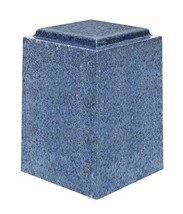 Large/Adult 220 Cubic Inch Windsor Sapphire Cultured Granite Cremation Urn - £201.39 GBP