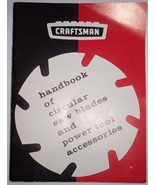 Vintage Craftsman Handbook of Circular Saw Blades &amp; Power Tool Accessori... - $6.84 CAD
