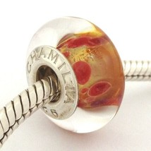 Authentic Chamilia Glass Siena Collection Felice (D) Bead Charm 2110-011... - $23.74