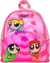 The Powerpuff Girls Clear Pink 11&quot; Mini Backpack Bag - £36.27 GBP