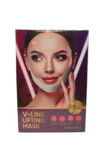Double Chin Reducer V Line Lifting Face Mask Double Chin Eliminator 7pieces - £7.60 GBP