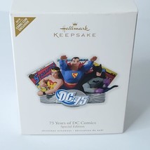 SDCC 75 Years of DC Comics Hallmark Keepsake Ornament Limited Edition 686/750 - £623.82 GBP