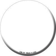 White Novelty Circle Coaster Set of 4 - £15.68 GBP