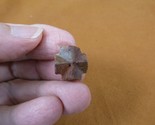 (CR593-107) 5/8&quot; Fairy Stone CHRISTIAN CROSS oiled Staurolite Crystal MA... - £12.67 GBP