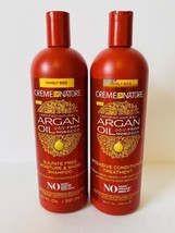 Creme Of Nature Argan Oil Shampoo &amp; Conditioner - 20 oz ea. - £27.11 GBP