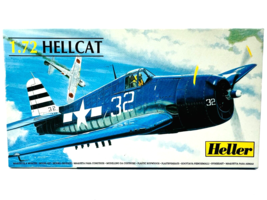 1:72 Heller F6F Hellcat US Navy WWII Plastic Scale Model Kit 80272 New S... - £18.59 GBP