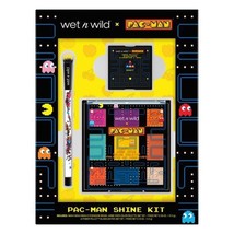 WET N WILD Pac-Man Shine Kit w/ Eyeshadow Brush, Palette, Highlighter Se... - £20.47 GBP