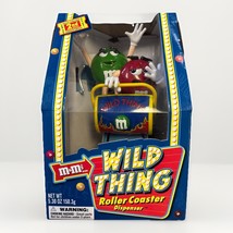 M AND M Candy Dispenser wild thing roller Coaster 2ND LIMITED EDITION M&amp;... - $27.70