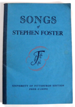 Songs of Stephen Foster University of Pittsburgh Edition (1959, Paperback) - $13.81