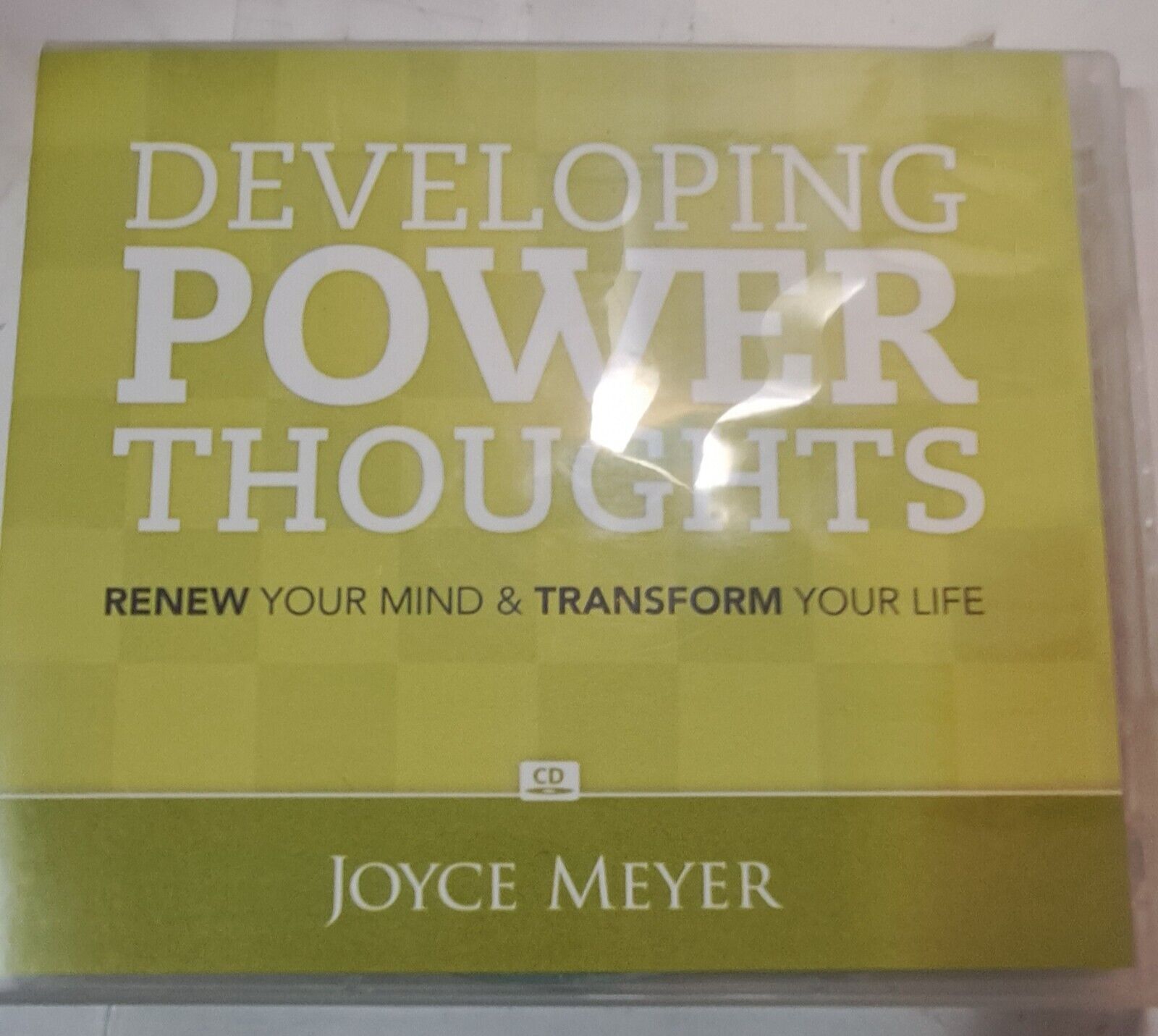 JOYCE MEYER * DEVELOPING POWER THOUGHTS * RENEW MIND TRANSFORM LIFE 4 CD... - $17.95