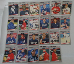 1989 Fleer Chicago White Sox Team Set Of 23 Baseball Cards - £1.57 GBP