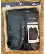 West Loop Mens Womens Thermal LS Lounge Shirt Black Medium Large (Classy... - £6.28 GBP