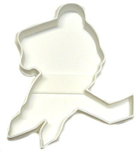 Ice Hockey Player With Stick Outline Sports Athletics Cookie Cutter USA PR2483 - $2.99