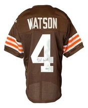 Deshaun Watson Cleveland Signé Marron Football Jersey Bas - $184.94