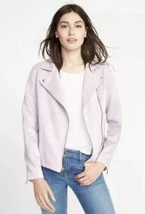 Old Navy Jacket Faux Suede Lavender Pinkish Color Size M NWOT Old Navy Coat - $24.00