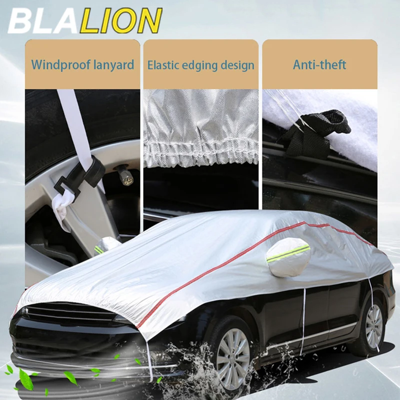 BLALION Universal Car Cover Sun UV Snow Dust Rain Resistant Durable Covers - £39.37 GBP+