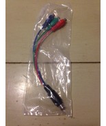 7 Pin S-Video to 3 RCA TV AV Female Cable Adapter Red Green Blue Video-New - $657.43 MXN