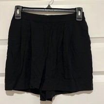 H&amp;M Black Casual Womens Jogging Black Shorts Size 4 - £11.71 GBP