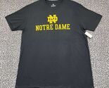 Notre Dame Fighting Irish Shirt Men Large Fanatics Short Sleeve Cotton N... - $21.74