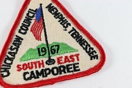 Vintage 1967 Chickasaw Southeast Camporee Boy Scouts America BSA Camp Patch - $11.69