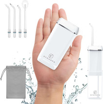 SYNHOPE Mini Coreless Portable Water Flosser, Home &amp; Travel Water Flosse... - £19.89 GBP