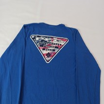 Columbia PFG Men's Blue Cotton Long Sleeve Crewneck Graphic T-Shirt Size Small image 12