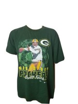 Vintage Green Bay Packers Shirt Brett Favre 1997 90s Dan Marino Pro Thre... - £38.31 GBP