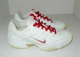 Nike Women&#39;s 8.5 Running Walking Shoes Sneakers City Court III 315240-161 White - £25.72 GBP