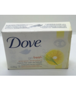 Dove Go Fresh Energize Bar Soap Grapefruit &amp; Lemongrass 2 Bars 90g each NEW - £22.48 GBP