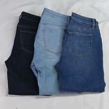 Lot of 3 Talbots 4P Flawless 5 Pocket Slim Ankle Straight Crop Womens Jeans - £15.71 GBP