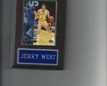 JERRY WEST PLAQUE LOS ANGELES LAKERS LA BASKETBALL NBA   C - $0.01